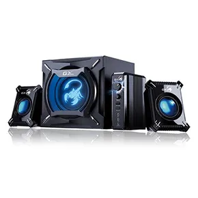 Genius Lautsprechers GX GAMING SW-G2.1 2000, 2.1, 45W, schwarz, Lautstärkeregelung, 3,5 mm jack (USB)